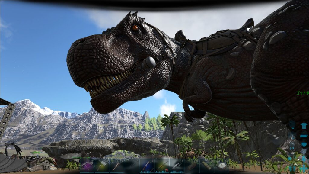 Ark攻略 ティラノサウルスをテイム 紹介 Pcゲーム日和