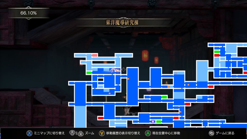 世界のファッション08号　地図　東洋魔導研究棟