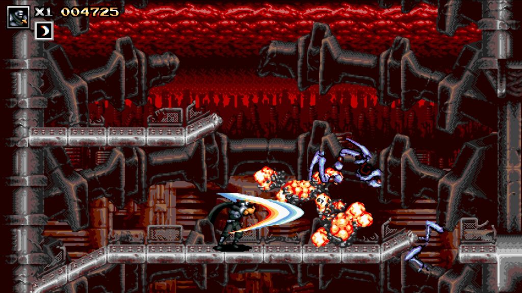 Blazing Chrome　忍者　画像