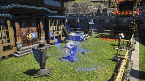 FF14 忍者 氷手裏剣