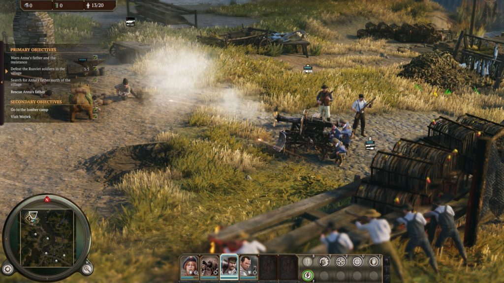 ironharvest ガトリングガン