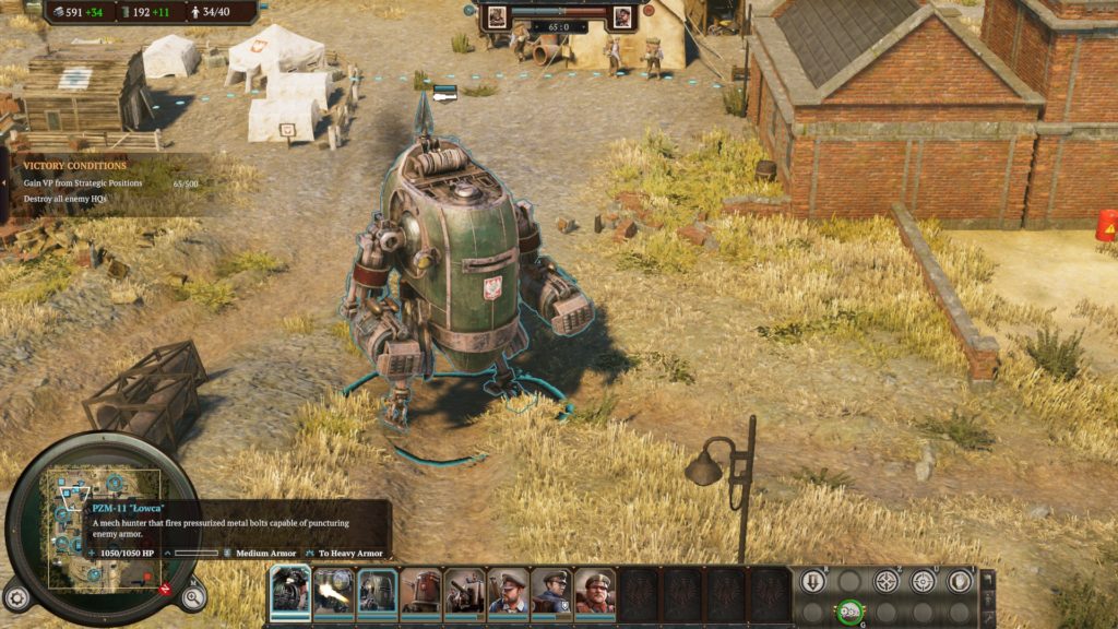 ironharvest PZM-11 Lowca メック画像