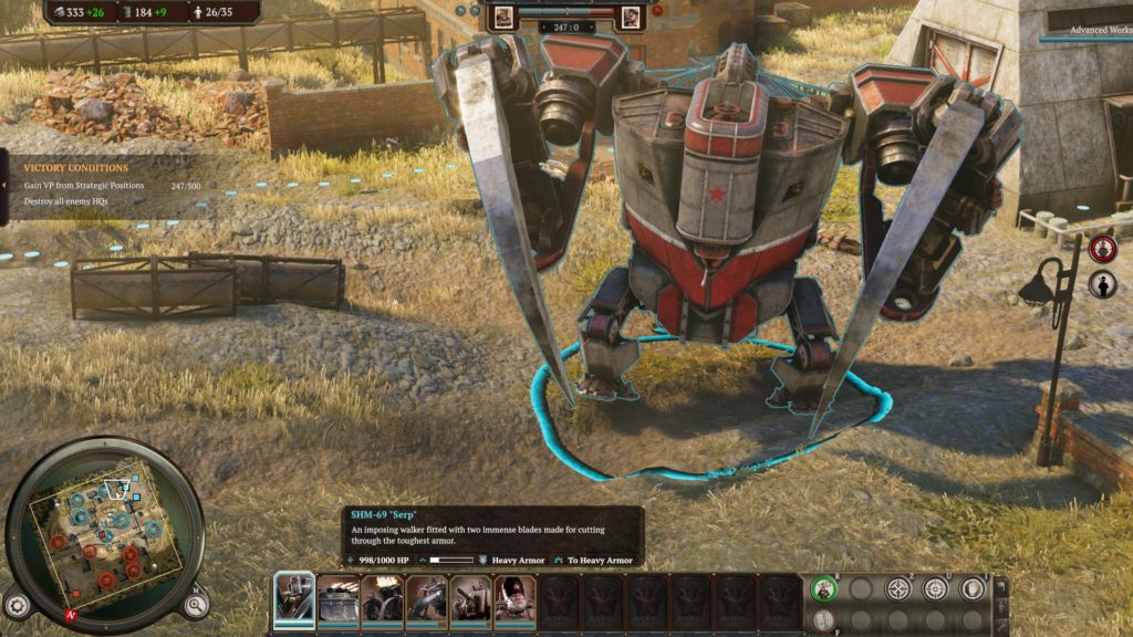 ironharvest 接近戦メック画像