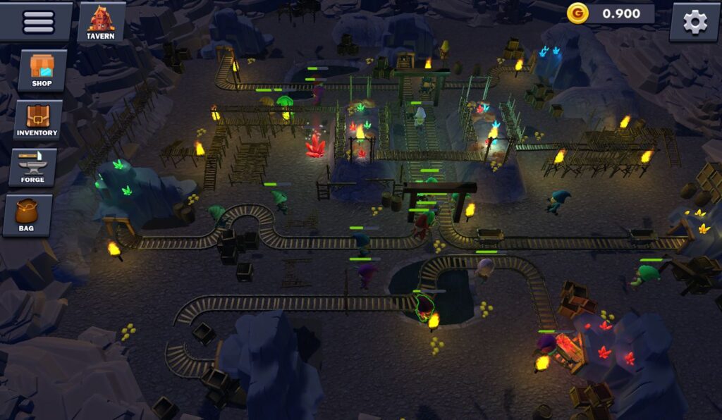 Gnome mines 画面